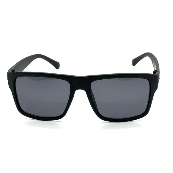 Mens Rectangular Sunglasses Polarized Driving Fishing Shades‎ Black Outdoor Work - Picture 5 of 13